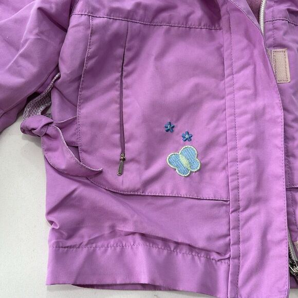KRU | GIRLS Purple Lined Spring Fall Jacket - Picture 5 of 10